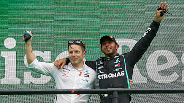 Peter Bonnington - Lewis Hamilton - Mercedes